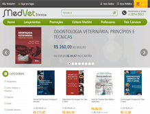 Tablet Screenshot of medvetlivros.com.br